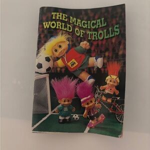 Vintage Russ The Magical World of Trolls Book Good